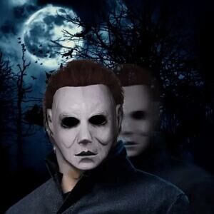 Michael Myers Mask 1978 Halloween Movie Adult Rubber Zombie Cosplay Spooky NEW!!